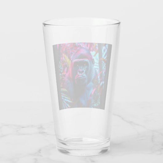 Neon Gorilla Glas (Achterkant)