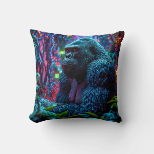 Neon Gorilla Kussen