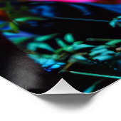 Neon Gorilla Perfect Poster (Hoek)