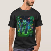 Neon Gorilla 's nachts T-shirt (Voorkant)