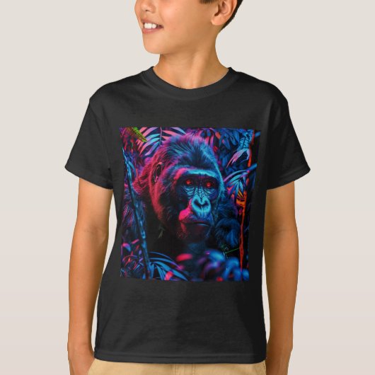 Neon Gorilla T-shirt (Voorkant)