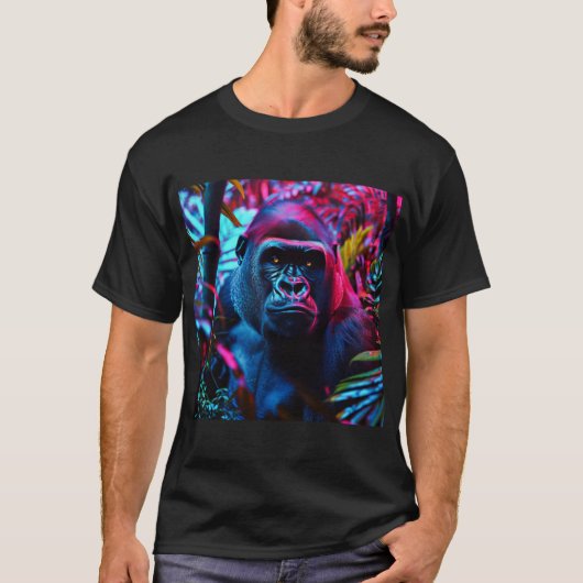 Neon Gorilla T-shirt (Voorkant)