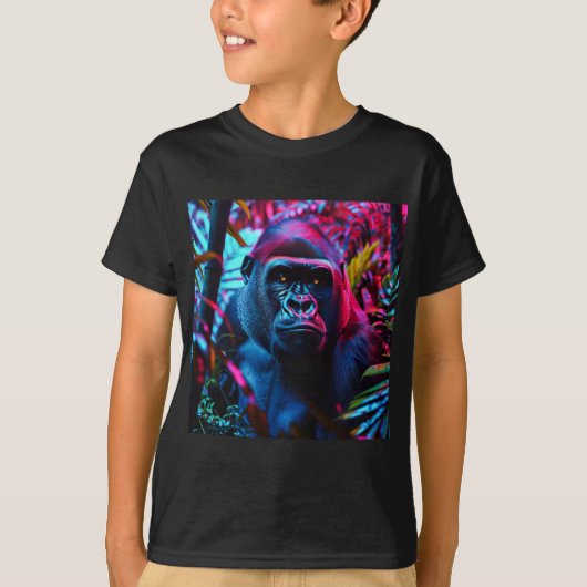 Neon Gorilla T-shirt (Voorkant)