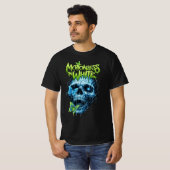 Neon Gothic Skull T-shirt (Voorkant volledig)