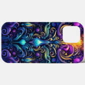 Neon gotisch, psychedelisch patroonontwerp Case-Mate iPhone case (Achterkant (horizontaal))