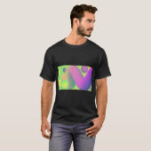 Neon Gradiënt Party Vibes T-shirt (Voorkant volledig)