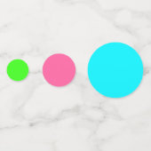 Neon Gradiënt Thema Party Table Confetti (Voorkanten)