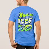 Neon Graffiti Art T-shirt (Achterkant)