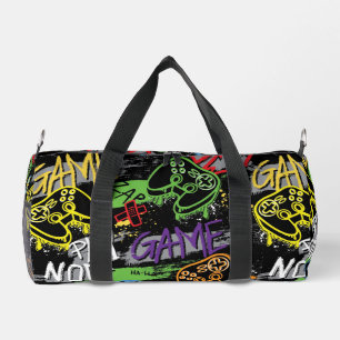 Neon Graffiti Gaming Patroon Plunjezak