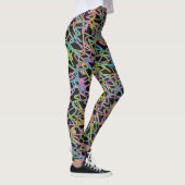 Neon Graffiti-Leggings Leggings (Rechts)