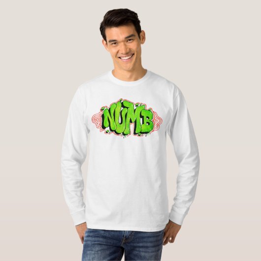 Neon Graffiti Style T-shirt (Voorkant volledig)