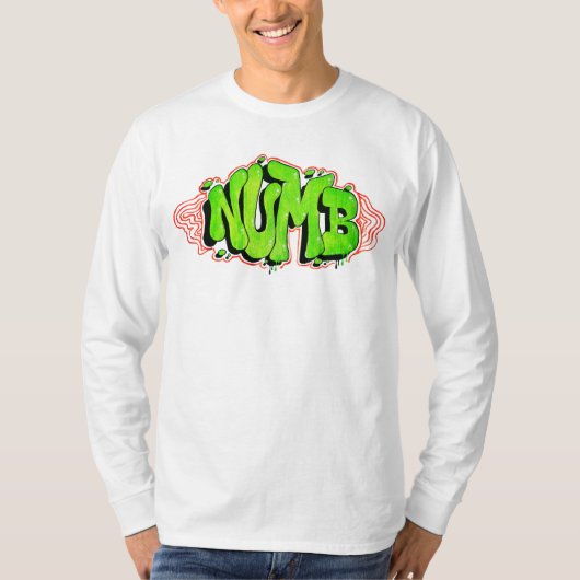 Neon Graffiti Style T-shirt (Voorkant)