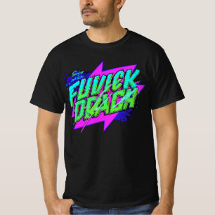🔥 Neon Graffiti Typografie Streetwear Design 🔥 T-shirt