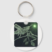 Neon Grasshopper Sleutelhanger (Voorkant)