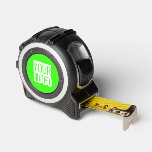 Neon Green - Aangepaste logo Rolmaat (Hoek)