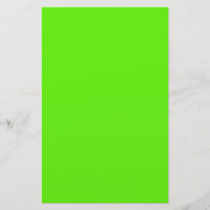 Neon Green Background Solid Color Background Briefpapier