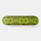 Neon Green Black Skateboard (Horizontaal)