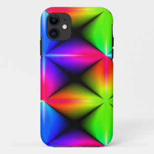 NEON Green Blue en Roze Black Hole Case-Mate iPhone Case