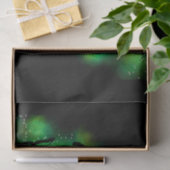 Neon Green Butterflies Tissuepapier (Geschenk)