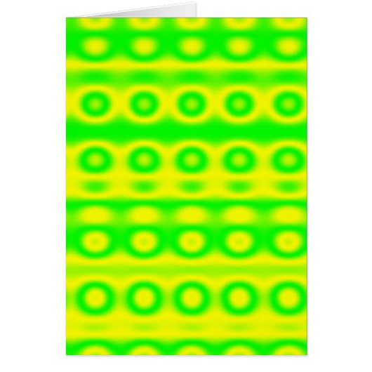 Neon Green Circle Abstract (Voorkant)