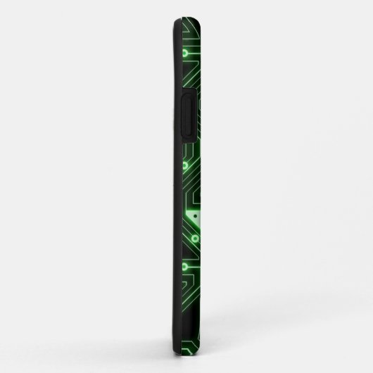 Neon Green Circuit Board | Aangepaste telefoonkwes Case-Mate iPhone Case (Achterkant/rechts)