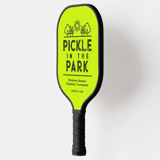 Neon Green Club Toernooi Evenement Pickleball Padd Pickleball Paddle (Links)