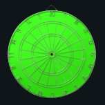 Neon Green Custom Color Bright Colorful Gift Dartbord<br><div class="desc">Gedrukt met stevig neon groene aangepaste kleur achtergrond!. Voel vrij om het even welke tekst aan te passen en toe te voegen u wenst of de achtergrondkleur te veranderen.</div>