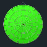 Neon Green Custom Color Bright Colorful Gift Dartbord<br><div class="desc">Gedrukt met stevig neon groene aangepaste kleur achtergrond!. Voel vrij om het even welke tekst aan te passen en toe te voegen u wenst of de achtergrondkleur te veranderen.</div>