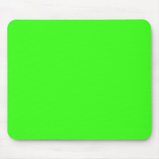 Neon Green Custom Mouse Pad Muismat (Voorkant)