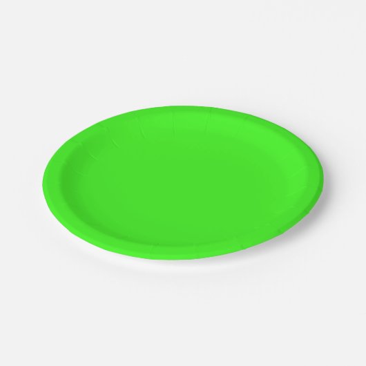 Neon Green Custom Paper Bord (Gekanteld)