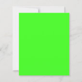 Neon Green Custom Paper Sheet (Voorkant)