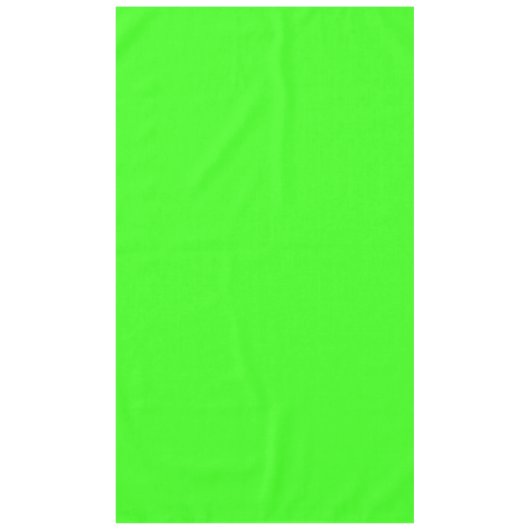 Neon Green Custom Tablecloth Tafelkleed (Voorkant)