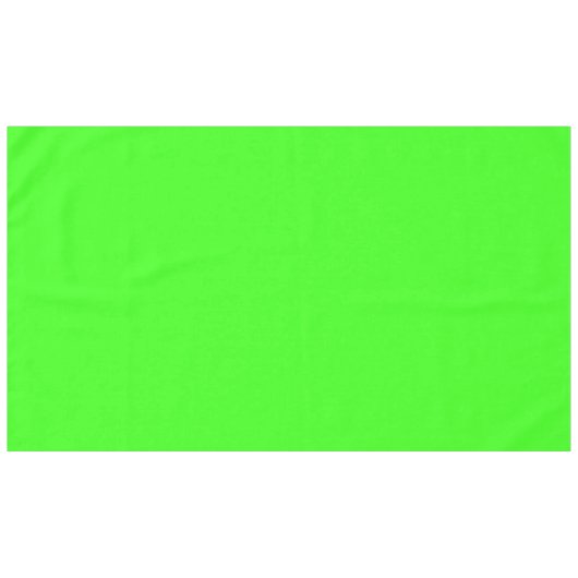 Neon Green Custom Tablecloth Tafelkleed (Voorkant (Horizontaal))