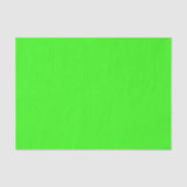 Neon Green Custom Tissue Paper Tissuepapier (Voorkant)