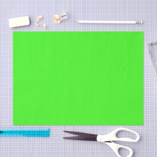 Neon Green Custom Tissue Paper Tissuepapier (Craft)