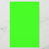 Neon Green Customizable Flyer (Achterkant)