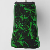 Neon Green Dragonflies Golfheadcover (Draai 90)