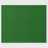 Neon Green en Paars Tartan 02 Cadeaupapier (Vlak)