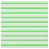 Neon Green en White Stripe Fabric Stof (Close Up)