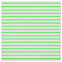 Neon Green en White Stripe Fabric