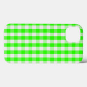 Neon Green Gingham Pattern van Shirley Taylor Case-Mate iPhone Case (Achterkant (horizontaal))