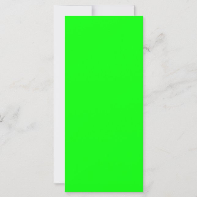 Neon green hex code 00FF00 (Voorkant)