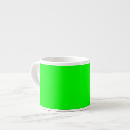Neon green hex code 00FF00 Espresso Kop (Links)