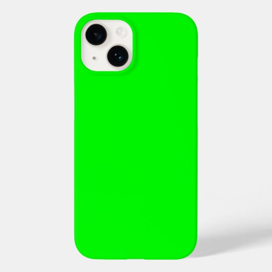 Neon green hex code 00FF00 Samsung Hoesje (Achterkant)