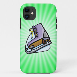 Neon Green Ice Schaats. Case-Mate iPhone Case