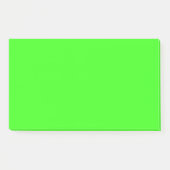 Neon Green JUMBO Post-it® Notes (Voorkant)