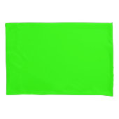 Neon Green Kussensloop (Voorkant)