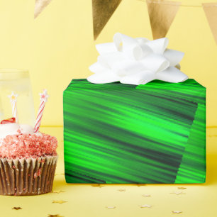 Neon Green Laser Beams Sci-Fi Futuristi Abstract Cadeaupapier