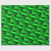 Neon Green Laser Beams Sci-Fi Futuristi Abstract Cadeaupapier (Vlak)
