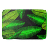 Neon Green Leaves Art. Badmat (Voorkant)